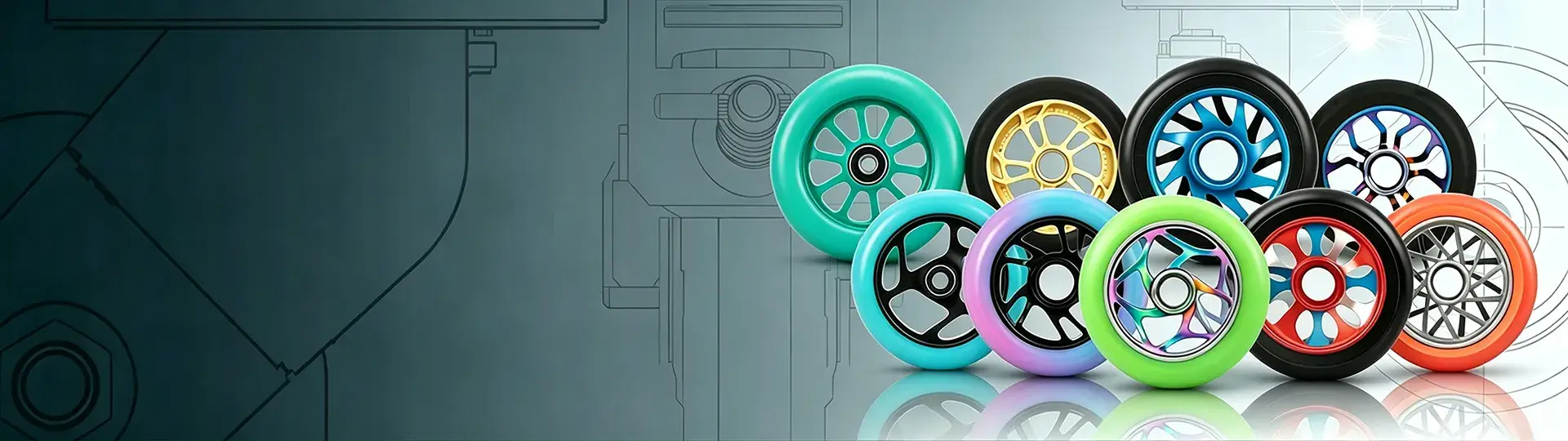 Casters & Wheels Custom Manufacturing