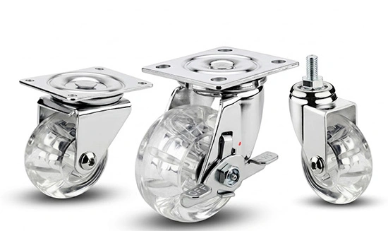 Clear Polyurethane Caster